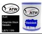 Preview: Audi, Graphite Black Metallic, LB7V / W9: 500ml Lackdose, von ATW Autoteile West.